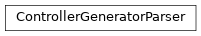Inheritance diagram of ControllerGeneratorParser